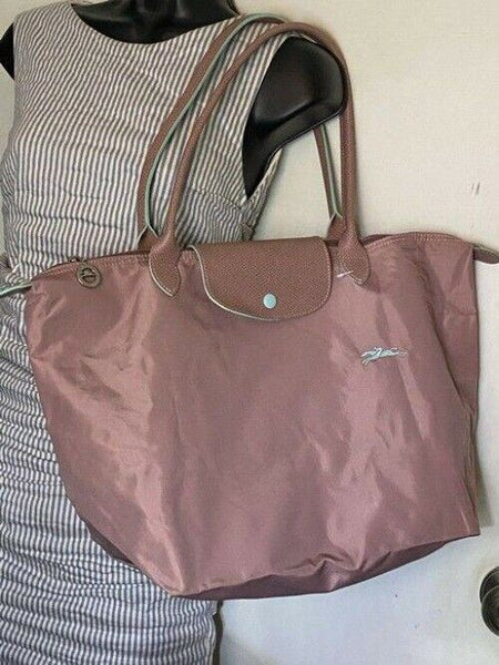Longchamp Shopping Xl Pink Nylon Tote