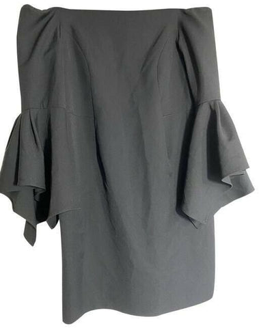 milly minis gray new short casual dress