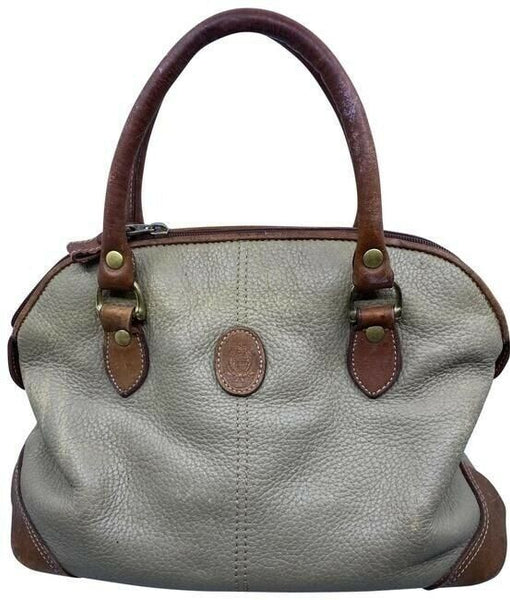 Liz Claiborne Vintage Tan Leather Shoulder Bag
