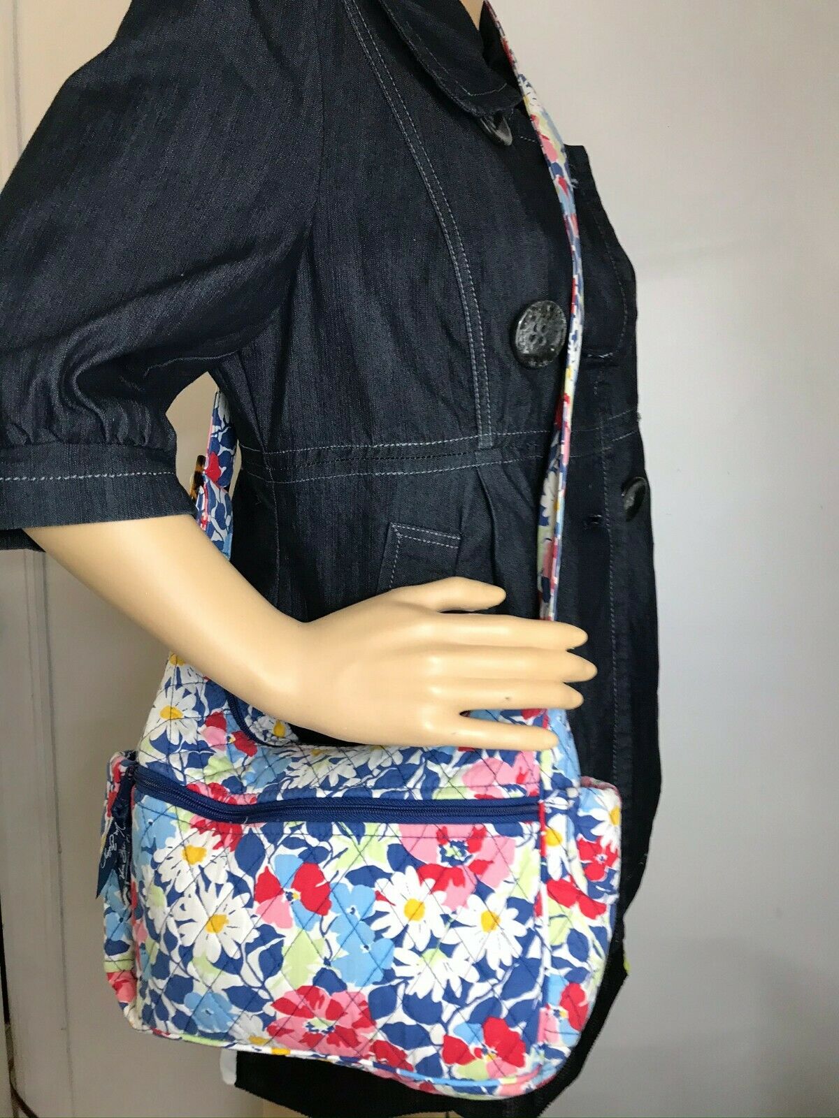 Vera Bradley Quilted Crossbody / Shoulder Bag