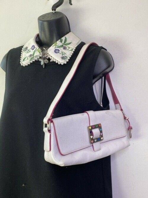 dooney and bourke mini purse white leather tote