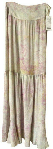 Nicole Miller cream pink msrp skirt