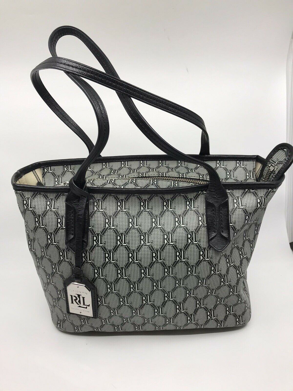 Ralph Lauren All over logo tote