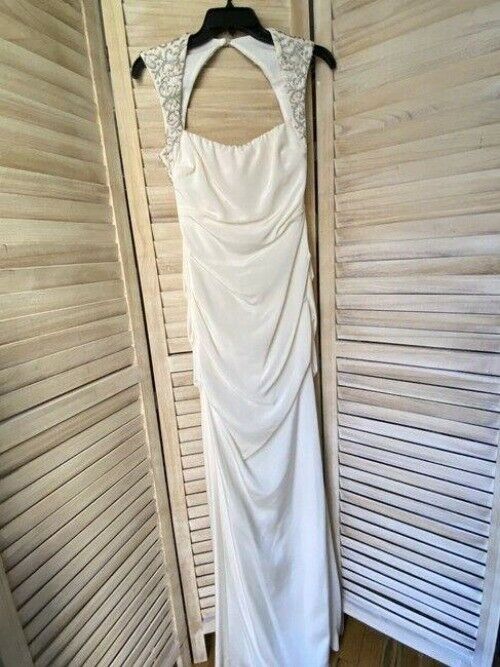 Nicole Miller Ivory Felicity Bridal Gown Msrp