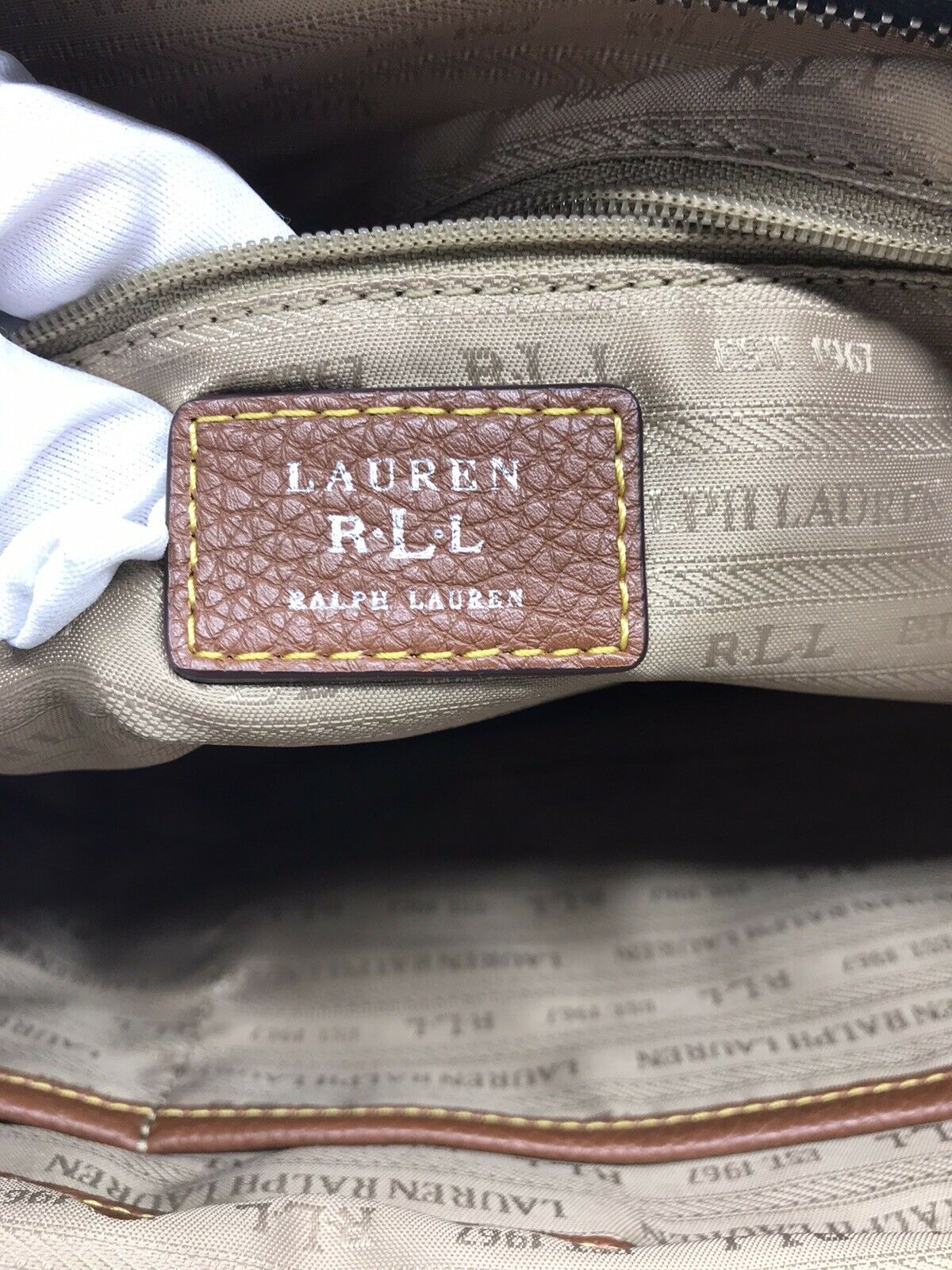 Ralph Lauren Tote Stripes