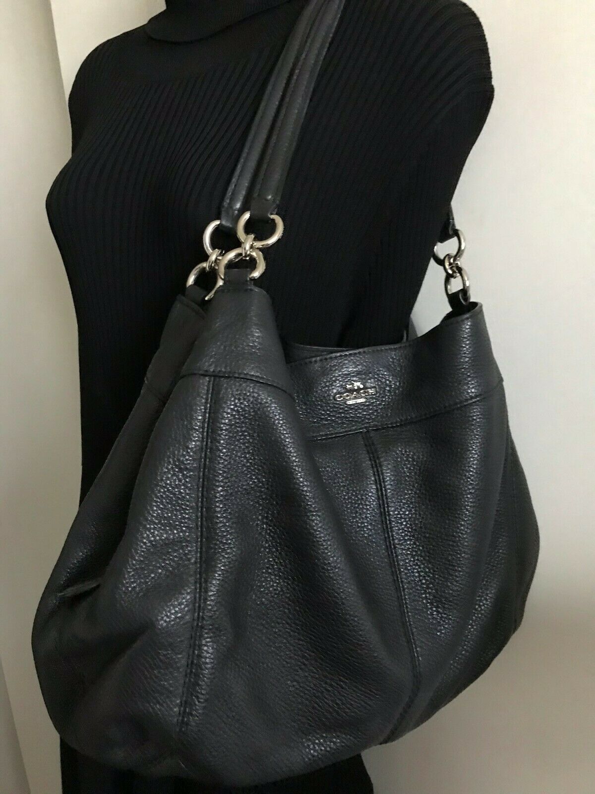 Coach Leather Shoulder Bag