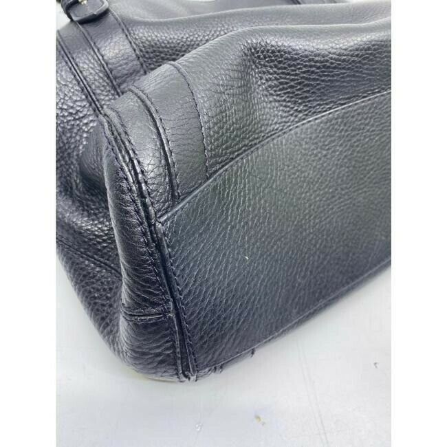 cole haan women s black leather shoulder bag