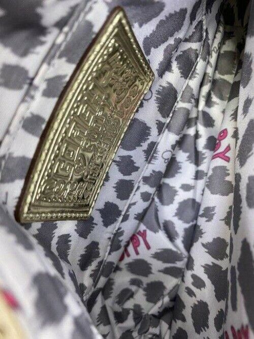 coach small gold leather cross body bag