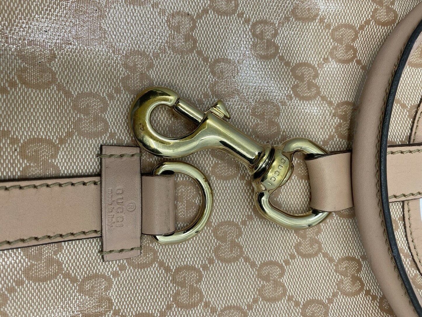 GUCCI Pink Jackie O hobo bag