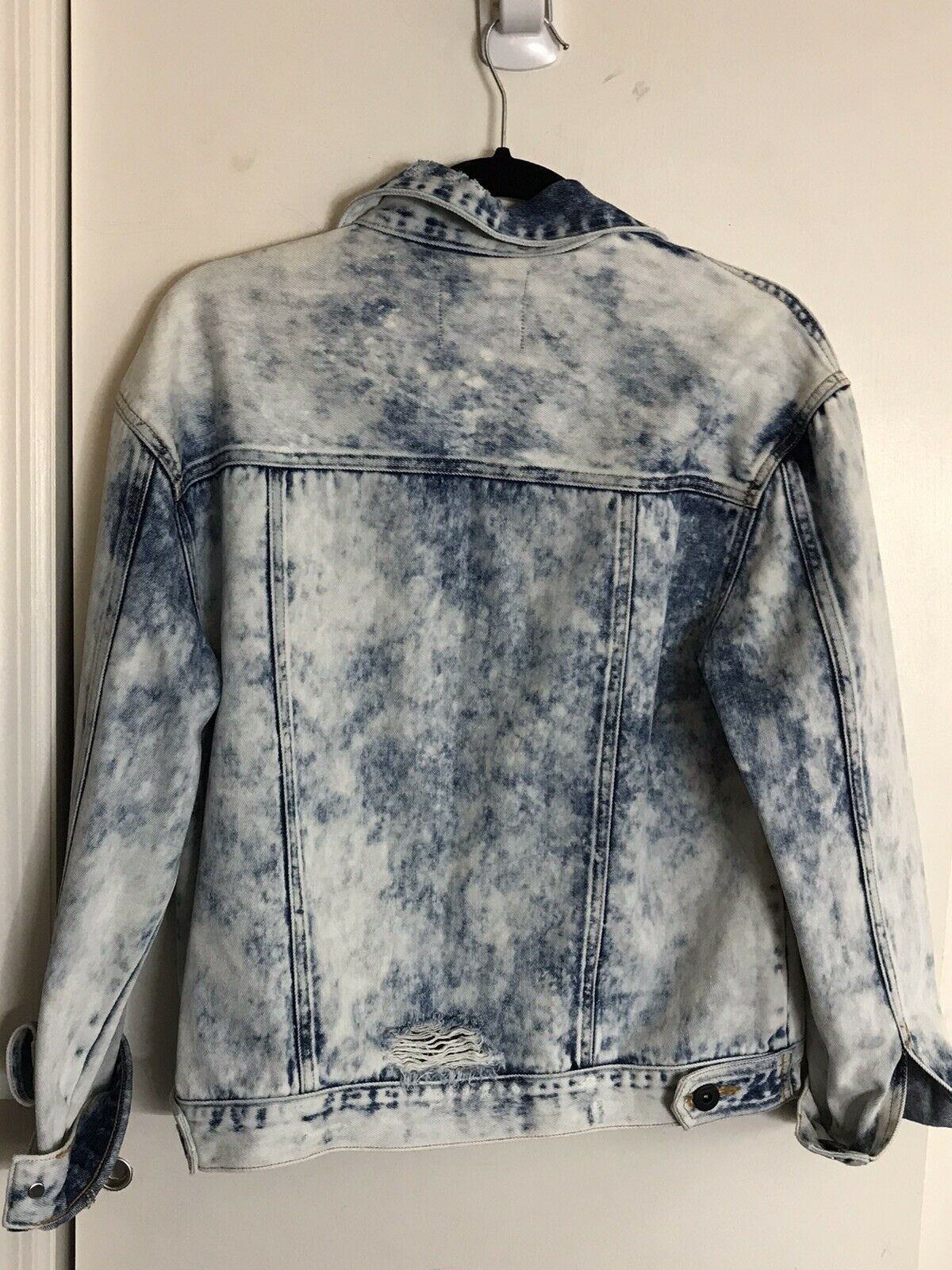 NWT John John Lab Acid wash Denim Jacket w/ Skirt Set