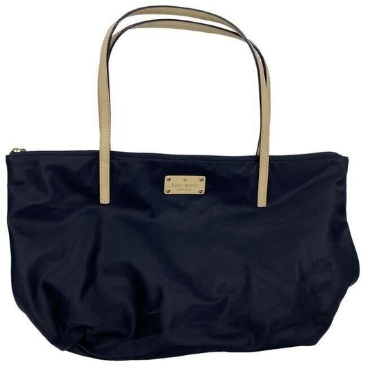 kate spade black nylon shoulder bag