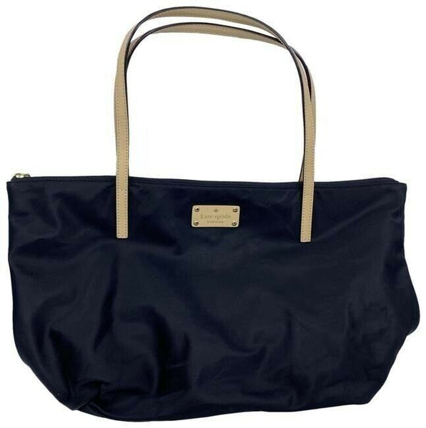 kate spade black nylon shoulder bag