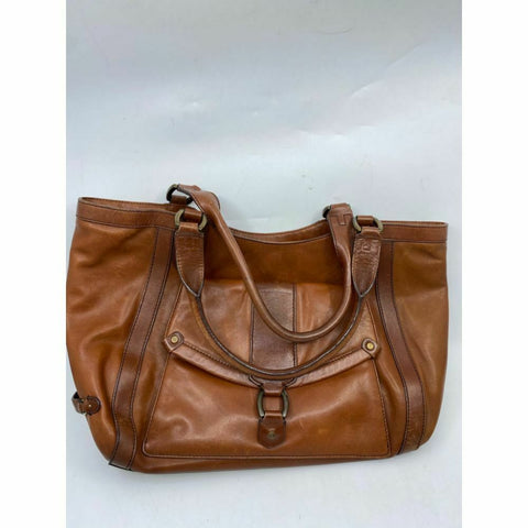 COLE HAAN Brown Large Leather Tote/ Shoulder Bag