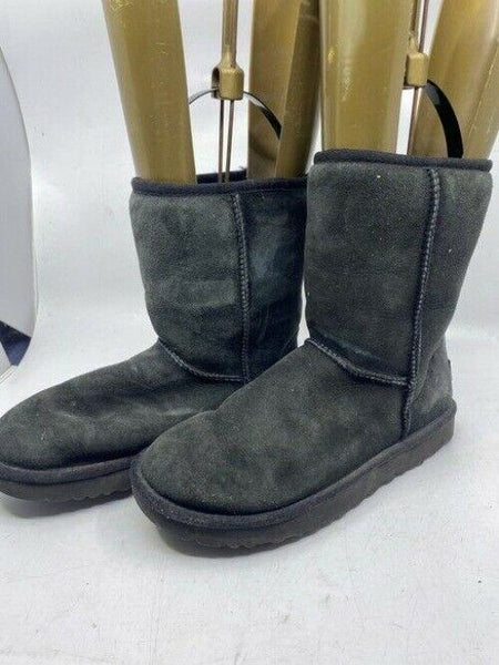 Ugg Australia Black Classic Pre Loved Bootsbooties Size Us