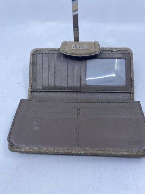 Coach Multicolor Large Unique Design Card Id Wallet