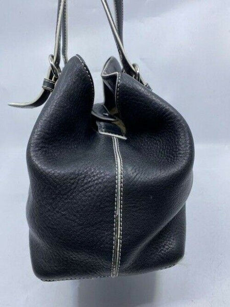 Cole Haan black leather shoulder bag
