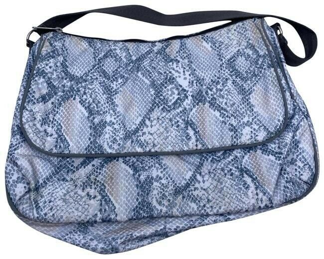 Lesportsac Unique Snake Design Multicolor Nylon Shoulder Bag