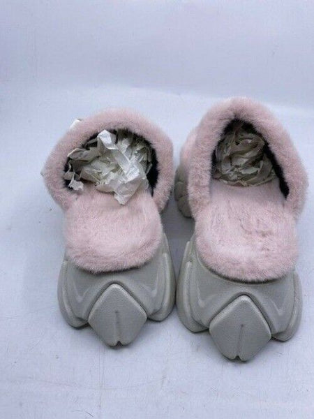 Angel Chen Pink Faux Fur Mulesslides Size Eu