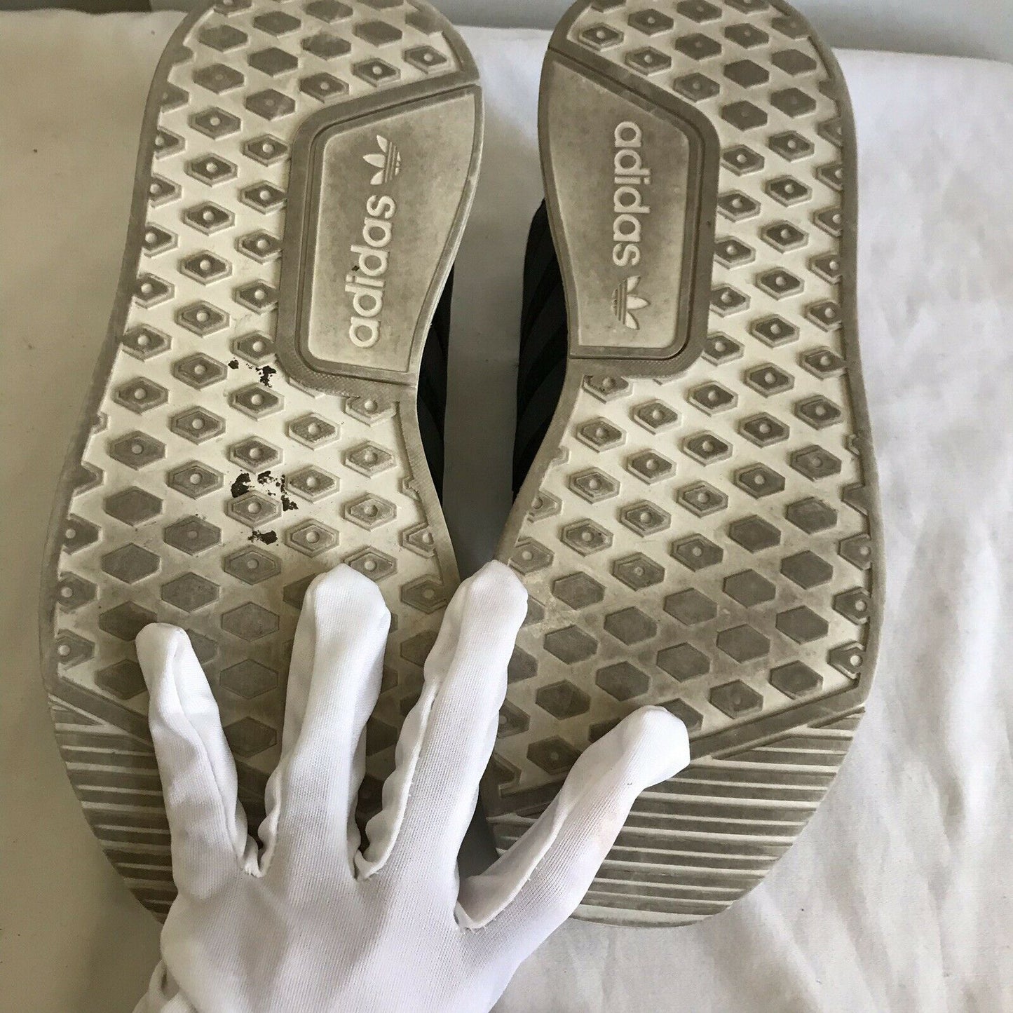 Adidas X.PLR w/ cloud foam Black/ White Sz 9