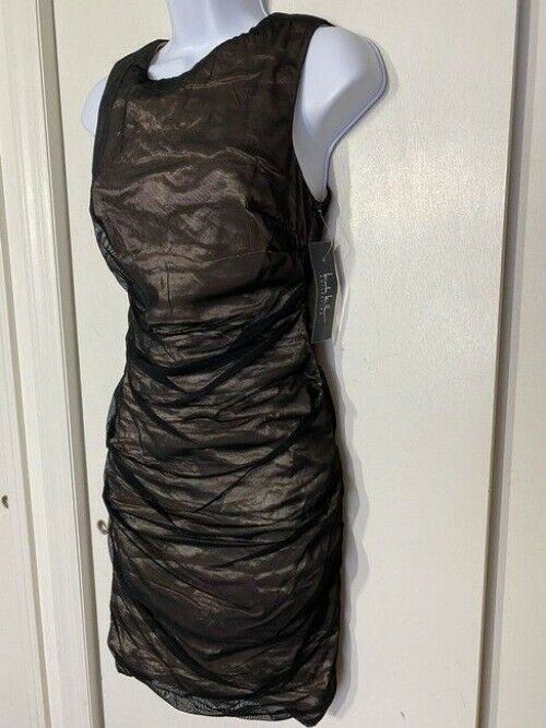 nicole miller black new sleveless msrp