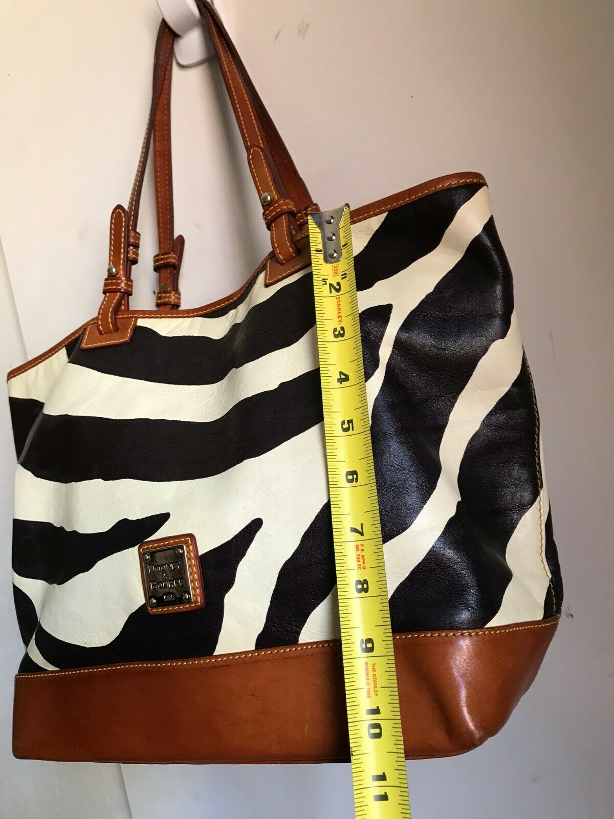 Dooney & Bourke Large Leather Tote Crossbody Bag