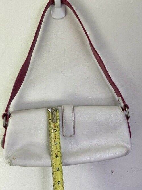 dooney and bourke mini purse white leather tote