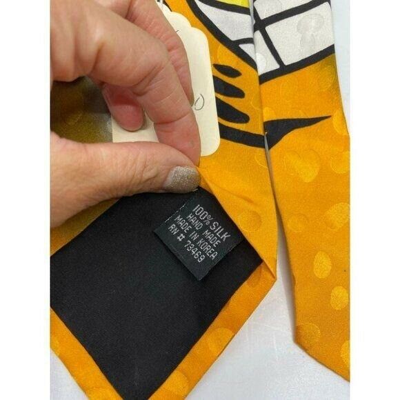 NWT Garfield Neck Tie Orange Black Novelty Item