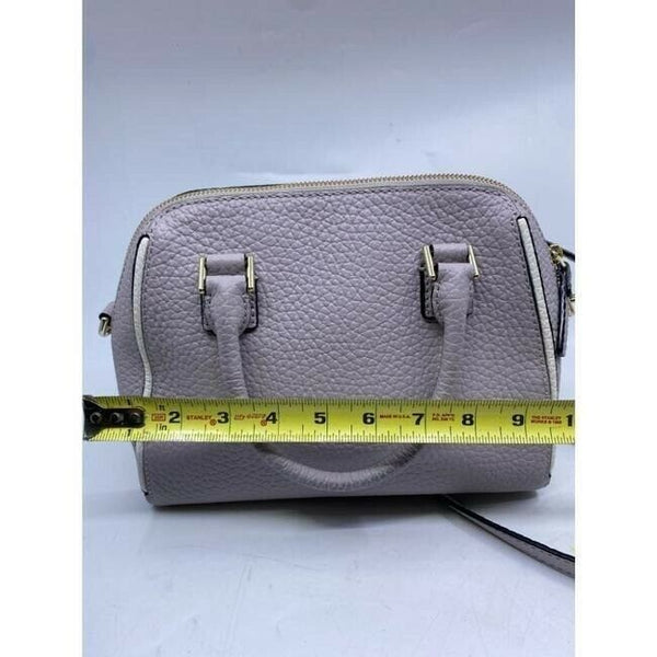 kate spade medium handbag w strap purple leather cross body bag