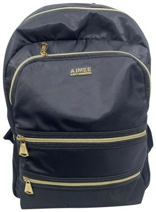 Aimee Kestenberg Super Light Positano Laptop Sleeve Black Nylon Backpack