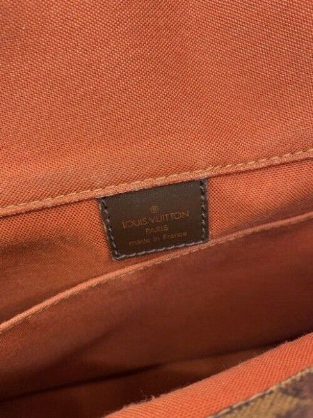 Louis Vuitton Bastille Vintage Brown Monogram Canvas Messenger Bag