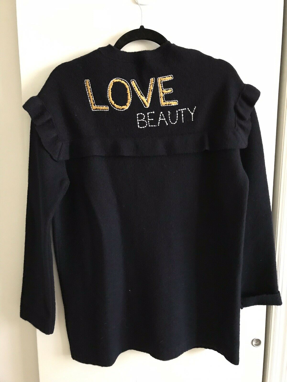 NWT! RED VALENTINO Over Sized Love beauty Sweater