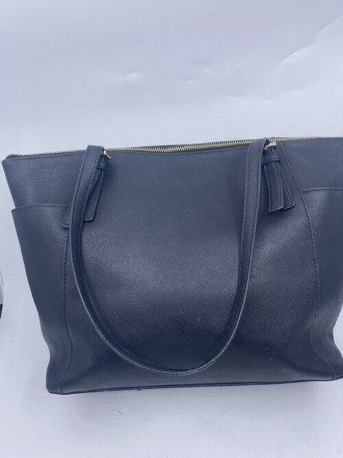 Michael Kors Jet Set Black Saffiano Leather Shoulder Bag