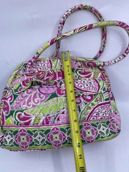Vera Bradley Xl Duffel Msrp Green Pink White Weekendtravel Bag