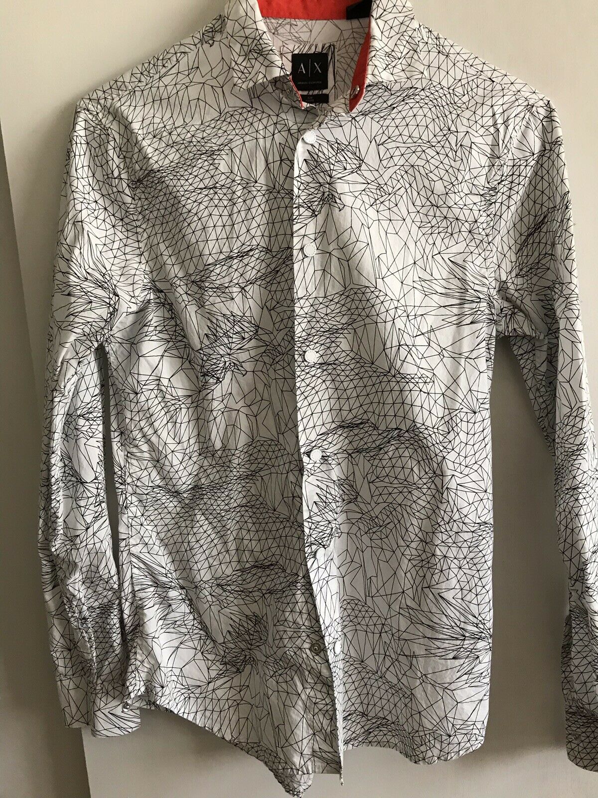 Armani Exchange Women’s Long Sleeve Woven Sz Small