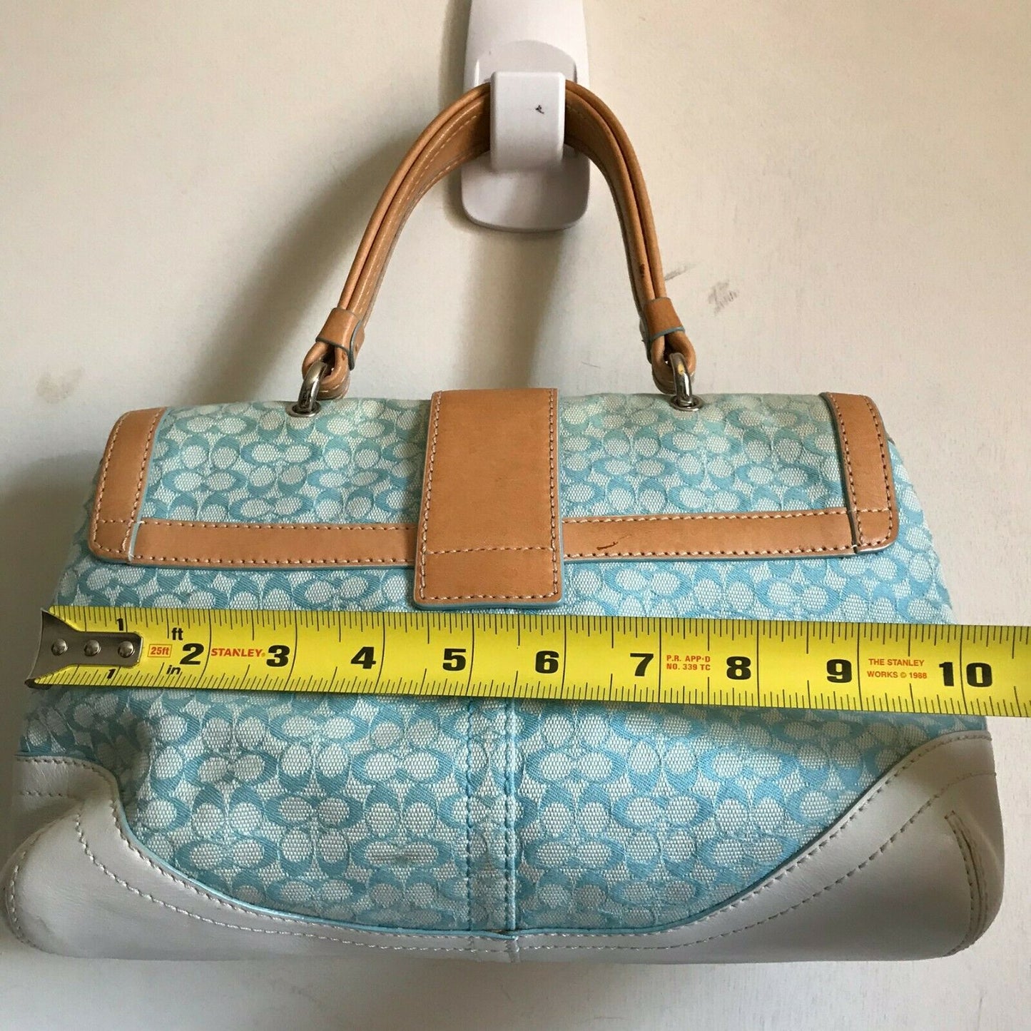 Coach Colored Fabric Handbag