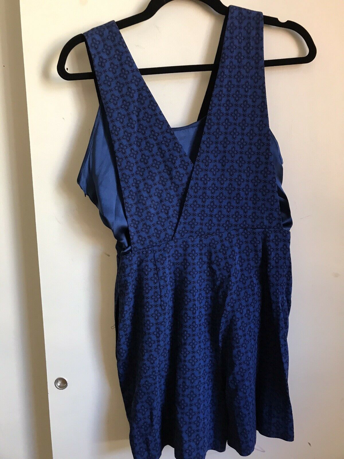Sandro Blue Romper Size Small