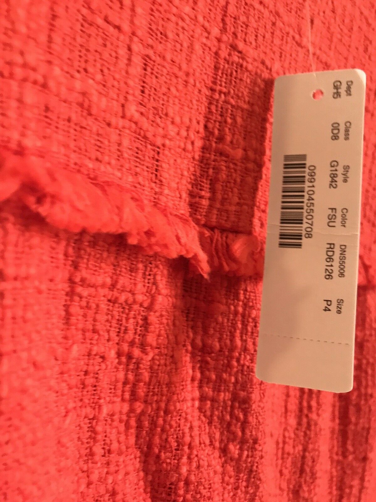 NWT! J. CREW Orange Sleeveless Dress 4P