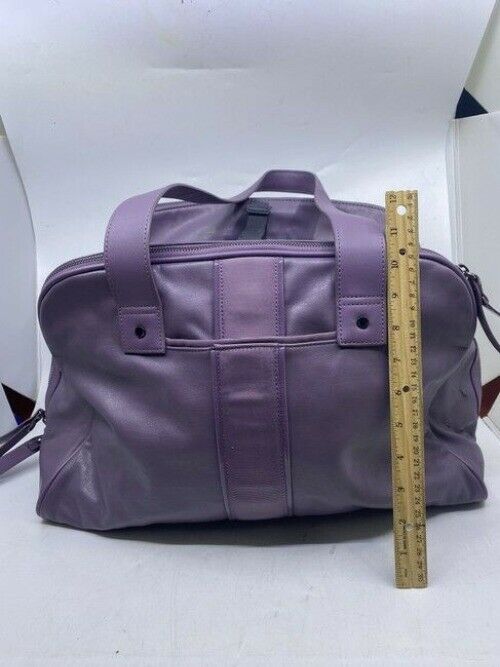 Lululemon Two Times A Yogi Purple Polyurethane Shoulder Bag