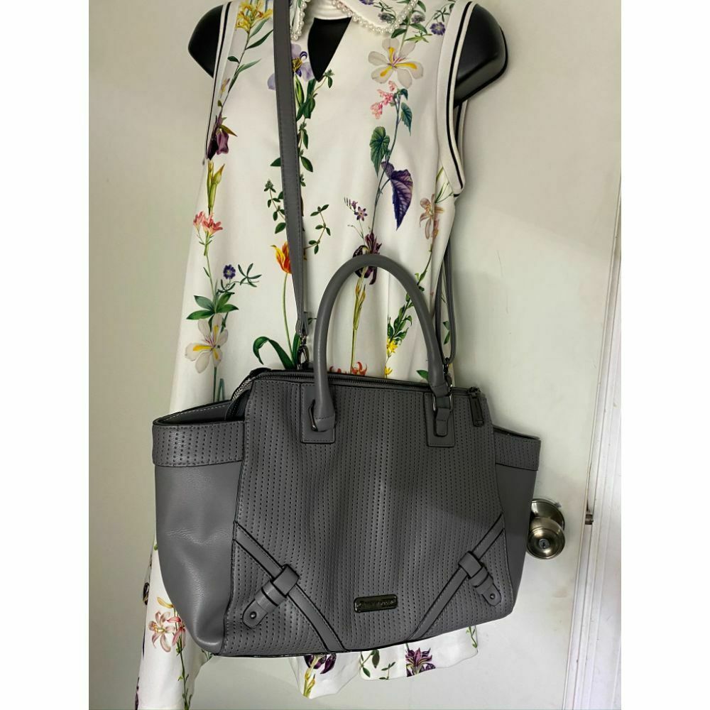 Steve Madden Gray Large Tote Bag