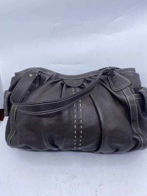 Cole Haan Hobo Nappa Brown Leather Shoulder Bag
