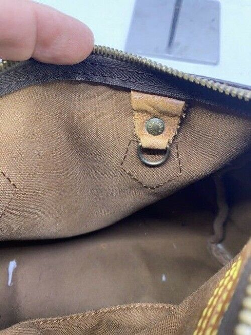 Louis Vuitton Speedy Vintage Brown Monogram Canvas Tote