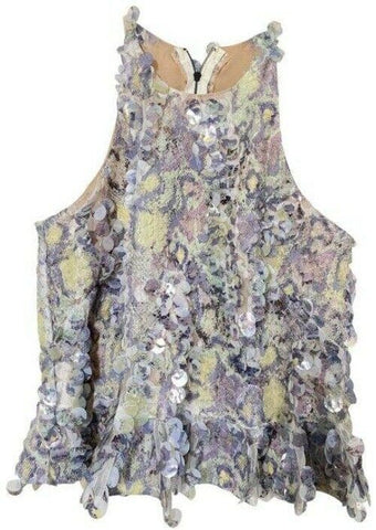 nicole miller multicolor new sequined msrp