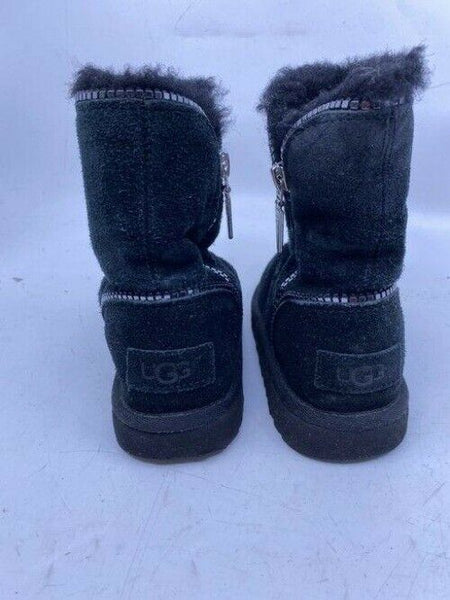 Ugg Australia Unique Zipper Top Kids Bootsbooties Size Us