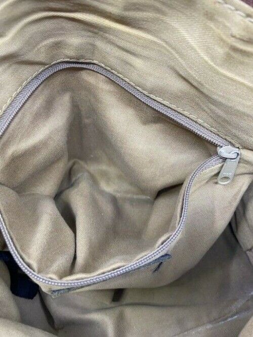 Liz Claiborne Vintage Tan Leather Shoulder Bag