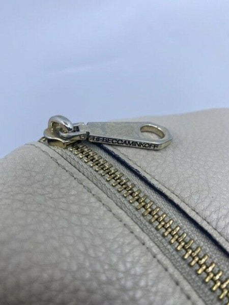 Rebecca Minkoff Stevie Julian Fringe Nubuck Gray Leather Backpack