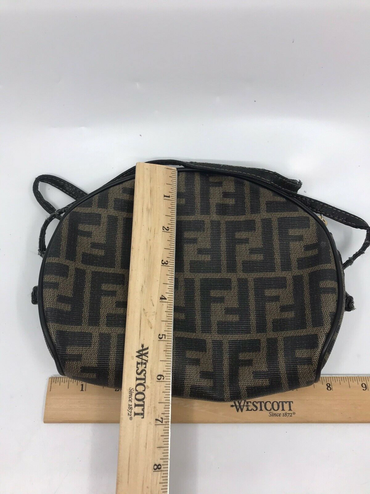 FENDI Vintage All over logo small crossbody