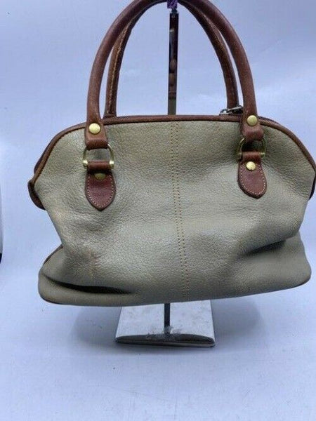Liz Claiborne Vintage Tan Leather Shoulder Bag