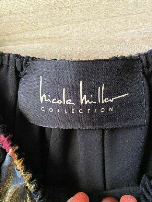 nicole miller multicolor floral msrp long casual maxi dress