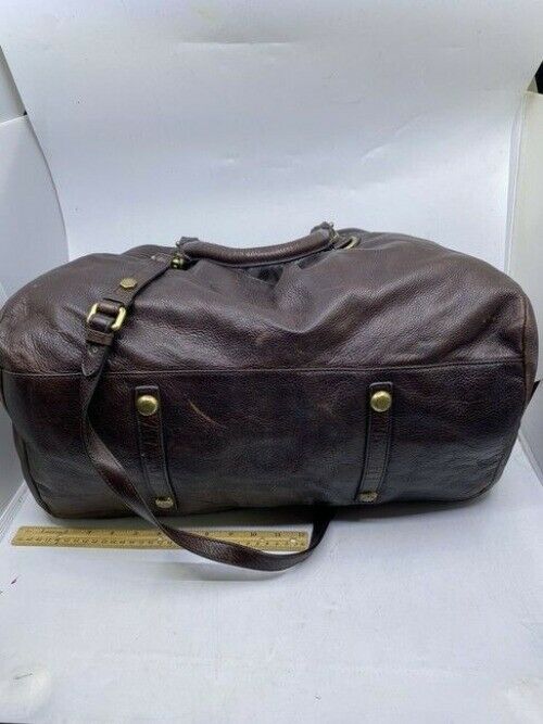 Marc By Marc Jacobs Classic Q Groovy Dark Brown Pebbled Leather Weekendtravel Ba