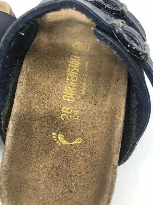 Birkenstock Dark Blue Unisex Child Sandals Size Us